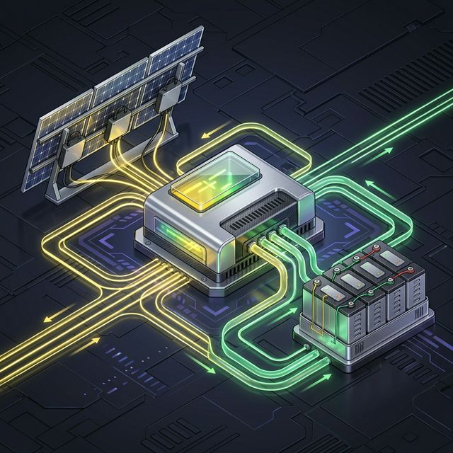 Comparaison des diagrammes MPPT vs PWM