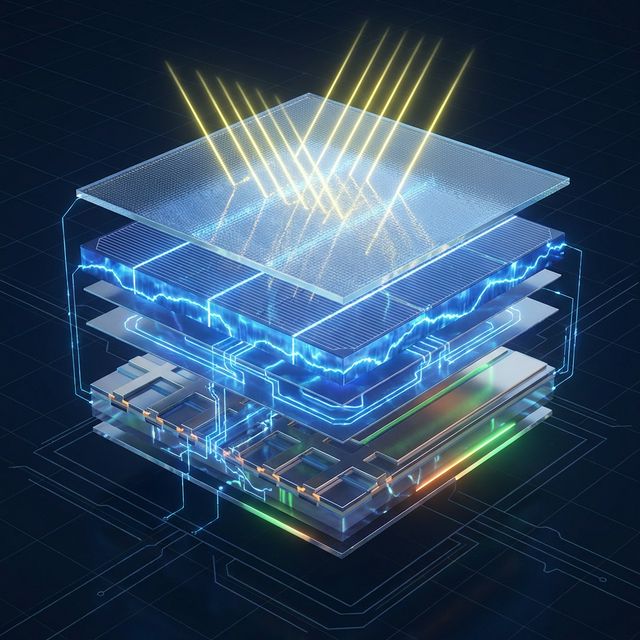 Cellule Solaire PERC Bifacial