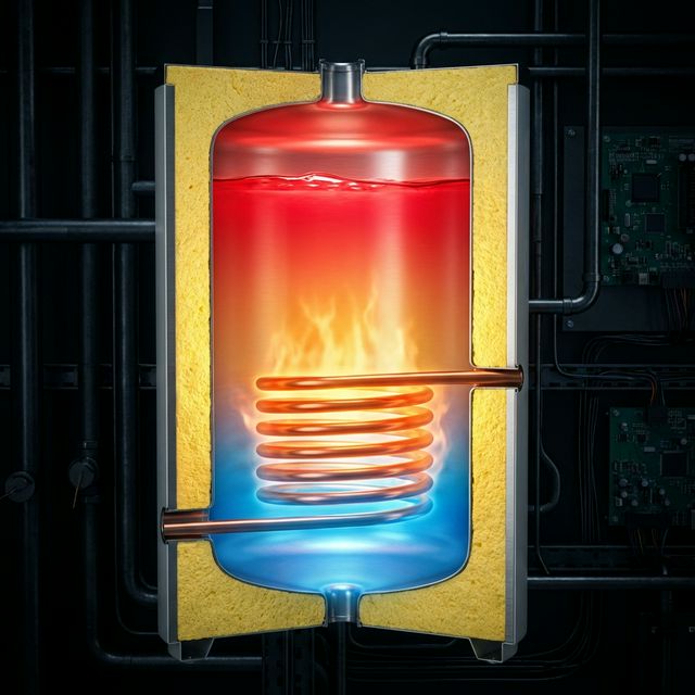 Stratification et Serpentin Solaire